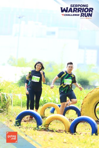 Race photo from SERPONG WARRIOR CHALLENGE RUN