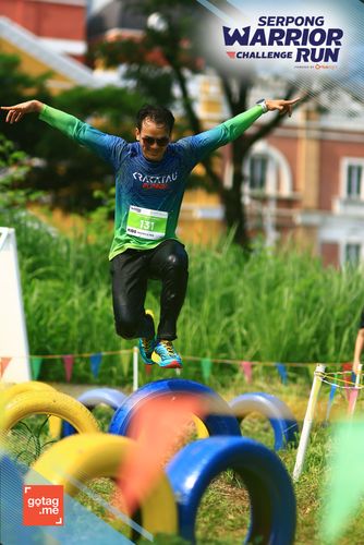 Race photo from SERPONG WARRIOR CHALLENGE RUN