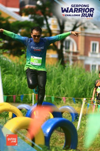 Race photo from SERPONG WARRIOR CHALLENGE RUN