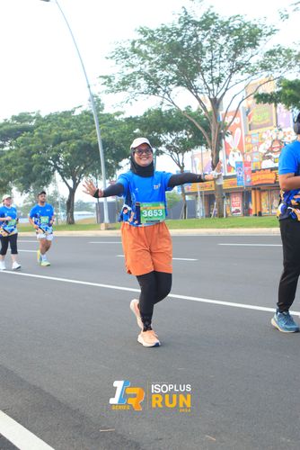 Race photo from ISOPlus Run 2024 Jakarta