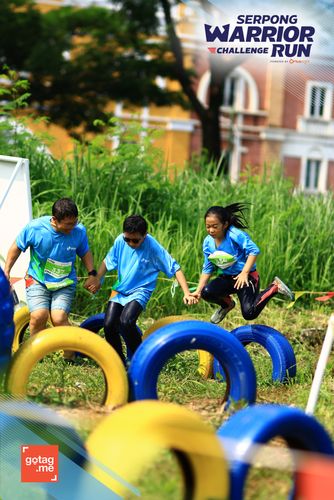 Race photo from SERPONG WARRIOR CHALLENGE RUN