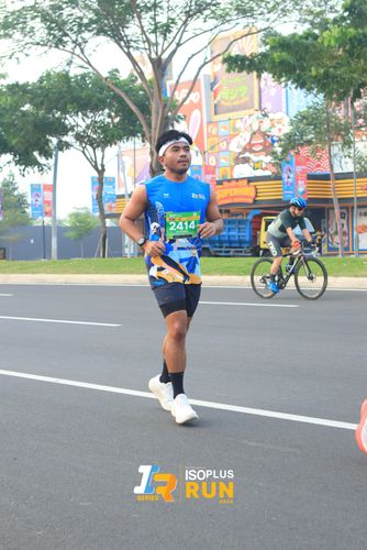 Race photo from ISOPlus Run 2024 Jakarta