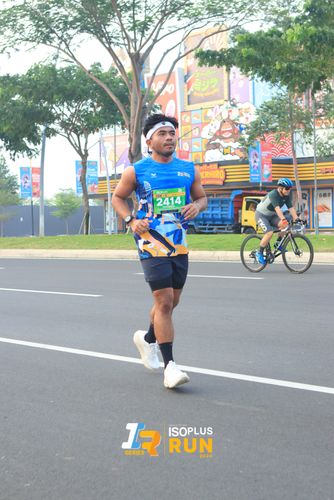Race photo from ISOPlus Run 2024 Jakarta