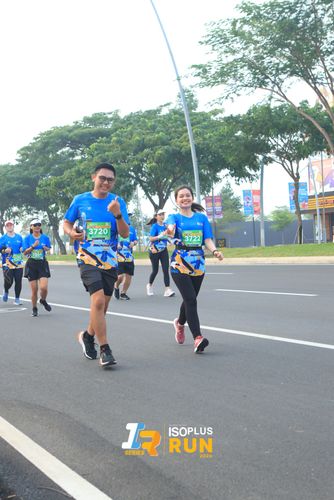 Race photo from ISOPlus Run 2024 Jakarta