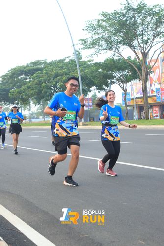 Race photo from ISOPlus Run 2024 Jakarta