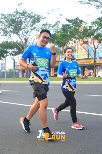Race photo from ISOPlus Run 2024 Jakarta