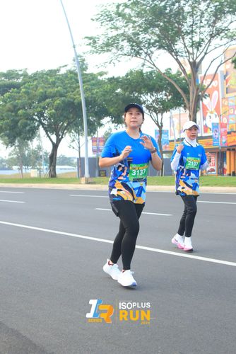 Race photo from ISOPlus Run 2024 Jakarta