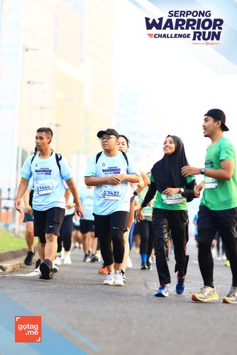 Race photo from SERPONG WARRIOR CHALLENGE RUN