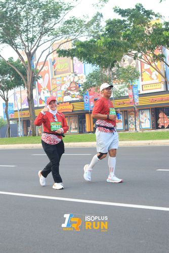 Race photo from ISOPlus Run 2024 Jakarta
