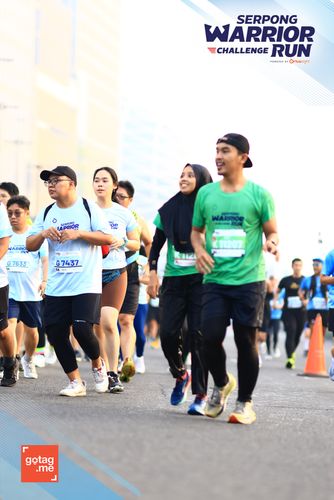Race photo from SERPONG WARRIOR CHALLENGE RUN