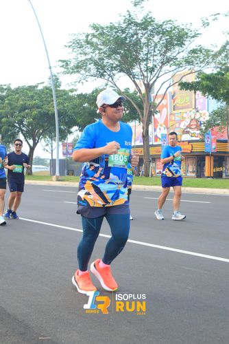 Race photo from ISOPlus Run 2024 Jakarta