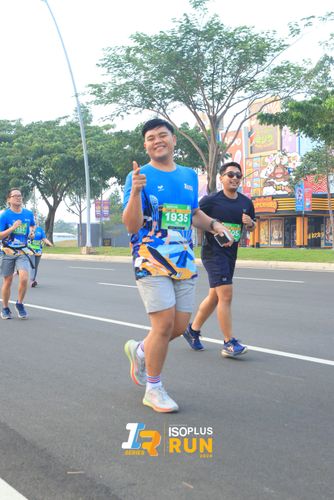 Race photo from ISOPlus Run 2024 Jakarta