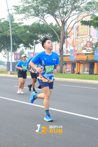 Race photo from ISOPlus Run 2024 Jakarta