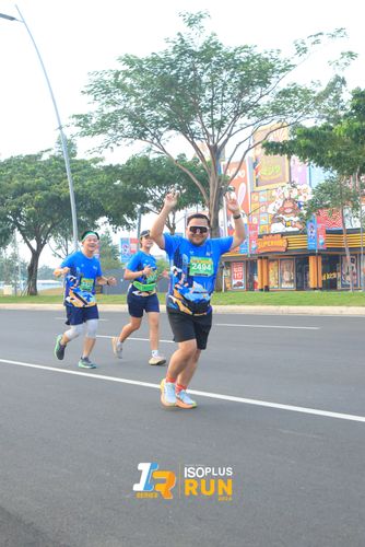 Race photo from ISOPlus Run 2024 Jakarta