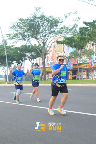 Race photo from ISOPlus Run 2024 Jakarta