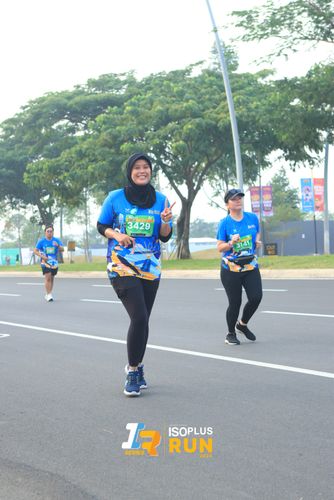 Race photo from ISOPlus Run 2024 Jakarta