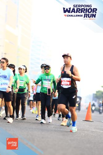 Race photo from SERPONG WARRIOR CHALLENGE RUN