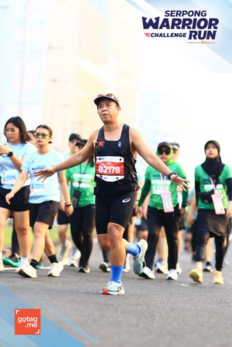 Race photo from SERPONG WARRIOR CHALLENGE RUN