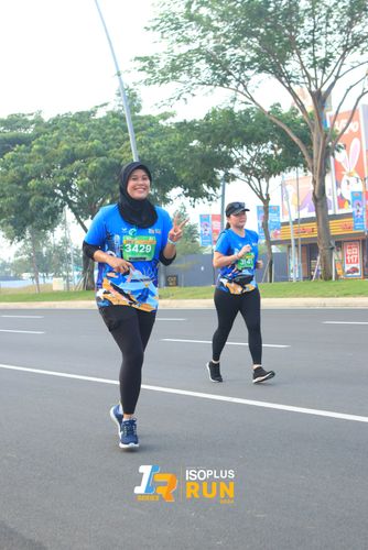 Race photo from ISOPlus Run 2024 Jakarta