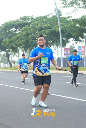 Race photo from ISOPlus Run 2024 Jakarta