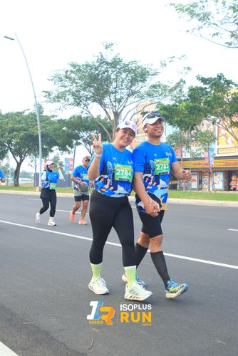 Race photo from ISOPlus Run 2024 Jakarta