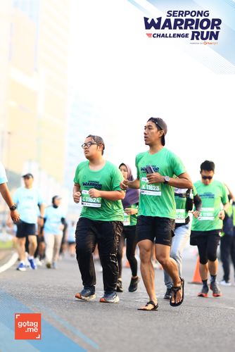 Race photo from SERPONG WARRIOR CHALLENGE RUN