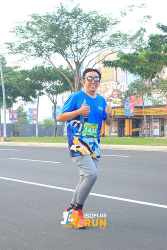 Race photo from ISOPlus Run 2024 Jakarta