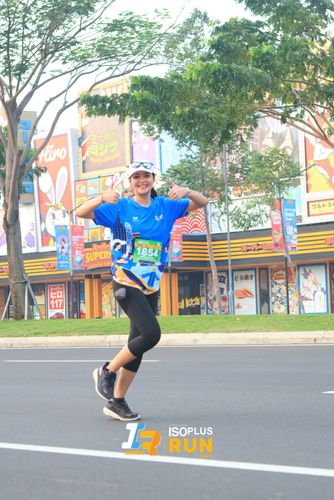 Race photo from ISOPlus Run 2024 Jakarta