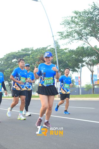 Race photo from ISOPlus Run 2024 Jakarta