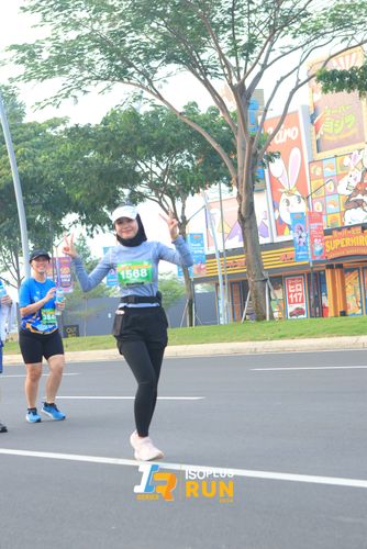 Race photo from ISOPlus Run 2024 Jakarta