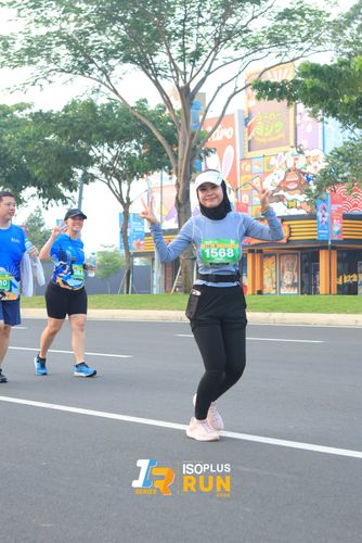 Race photo from ISOPlus Run 2024 Jakarta