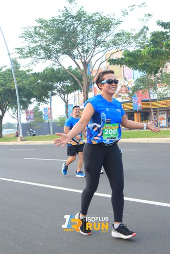 Race photo from ISOPlus Run 2024 Jakarta