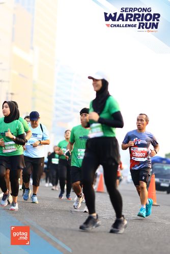 Race photo from SERPONG WARRIOR CHALLENGE RUN
