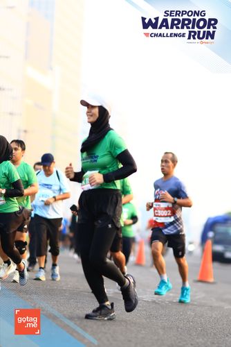 Race photo from SERPONG WARRIOR CHALLENGE RUN