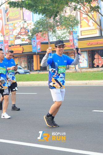 Race photo from ISOPlus Run 2024 Jakarta