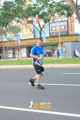 Race photo from ISOPlus Run 2024 Jakarta