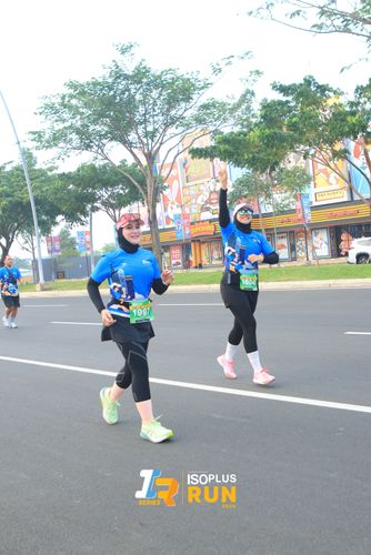 Race photo from ISOPlus Run 2024 Jakarta