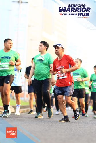 Race photo from SERPONG WARRIOR CHALLENGE RUN