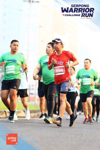 Race photo from SERPONG WARRIOR CHALLENGE RUN