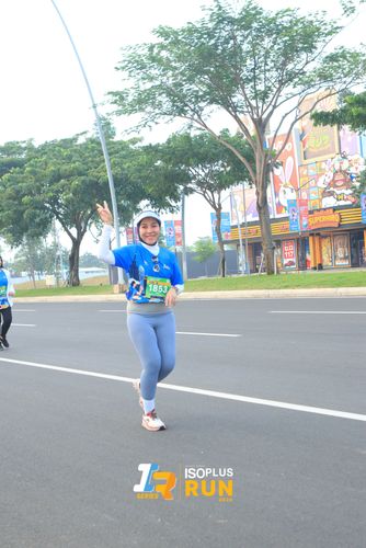 Race photo from ISOPlus Run 2024 Jakarta