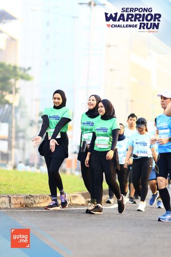 Race photo from SERPONG WARRIOR CHALLENGE RUN