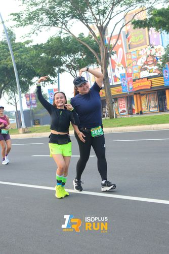Race photo from ISOPlus Run 2024 Jakarta