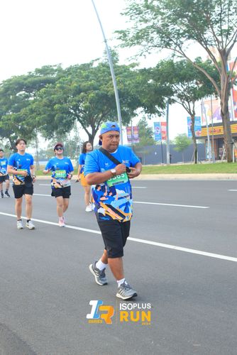 Race photo from ISOPlus Run 2024 Jakarta