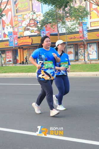 Race photo from ISOPlus Run 2024 Jakarta