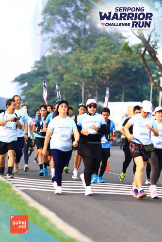 Race photo from SERPONG WARRIOR CHALLENGE RUN