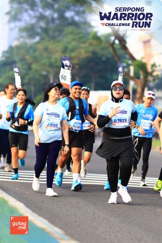 Race photo from SERPONG WARRIOR CHALLENGE RUN