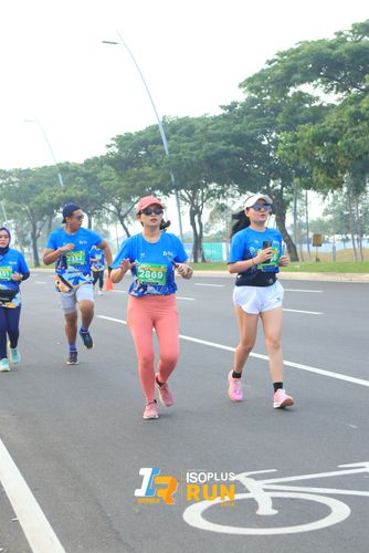 Race photo from ISOPlus Run 2024 Jakarta