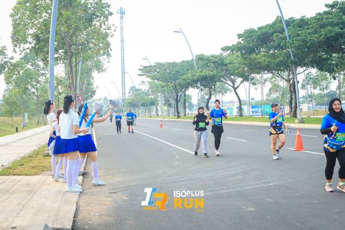 Race photo from ISOPlus Run 2024 Jakarta