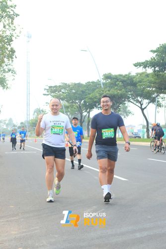 Race photo from ISOPlus Run 2024 Jakarta