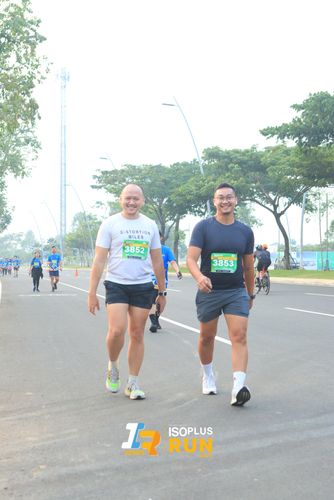 Race photo from ISOPlus Run 2024 Jakarta